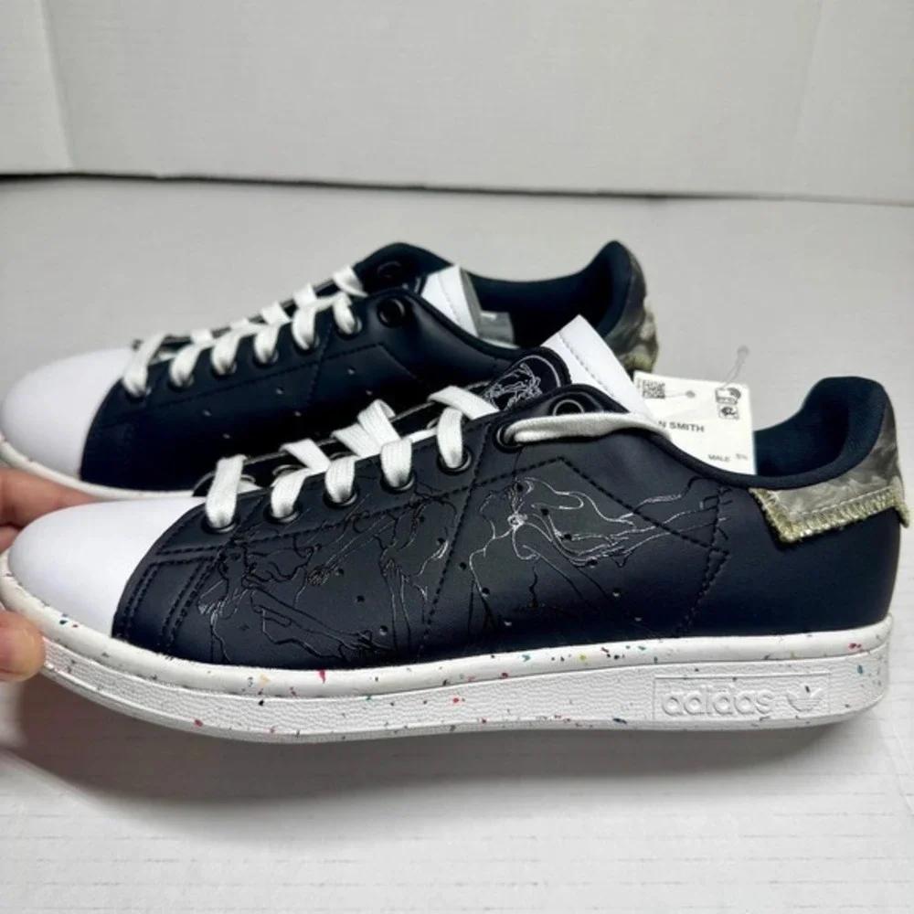 adidas Stan Smith x Yoshitoshi Kanemaki Shoes New Mens Size 6 Black White GY5347